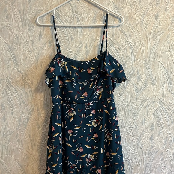 Spaghetti Strap Ruffle Mini Dress - Picture 2 of 3